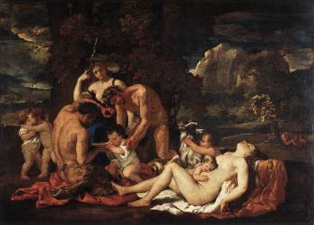 Nicolas Poussin : The Nurture of Bacchus